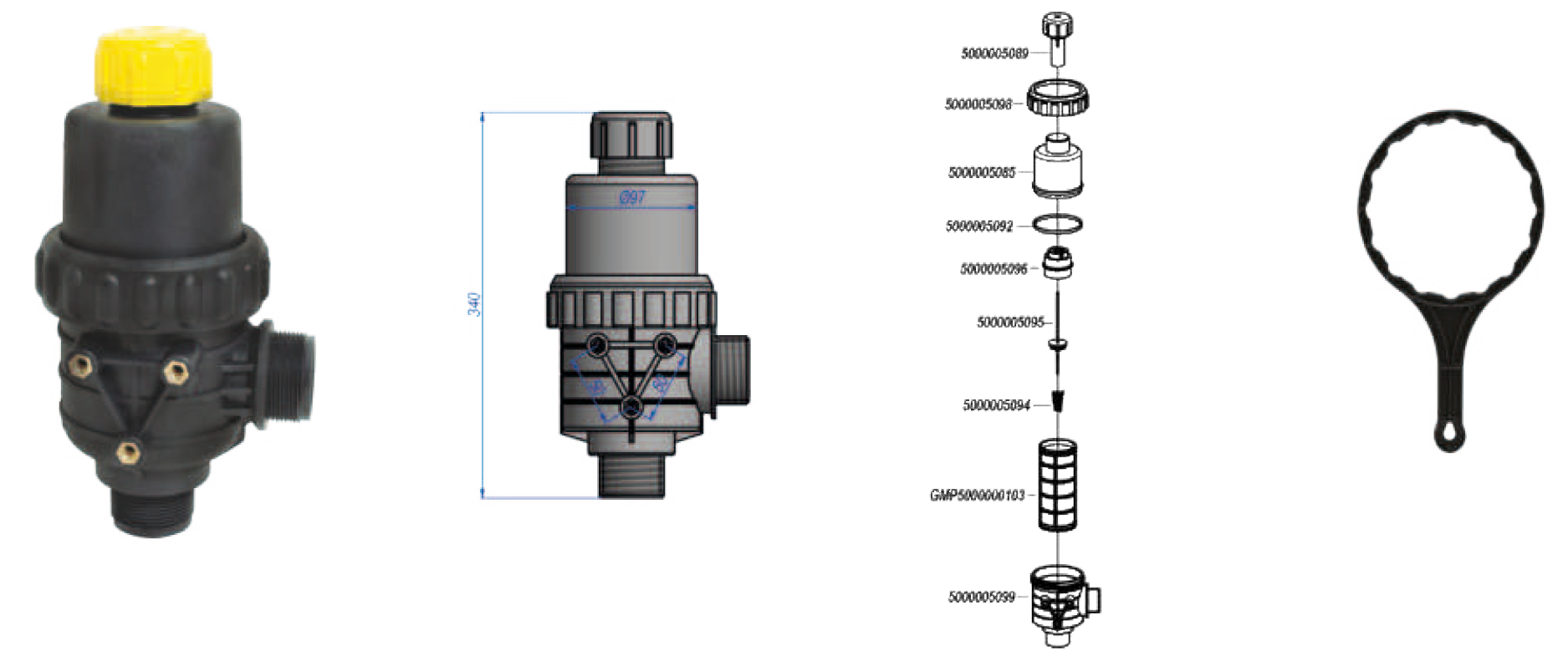 160 lık Cekvalfli Filtresi