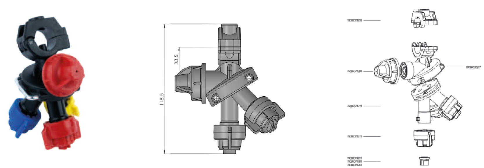 3 lü Damla Kesicili Meme