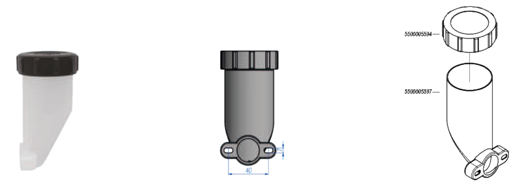 3 lü Yağdanlık Comet Tip