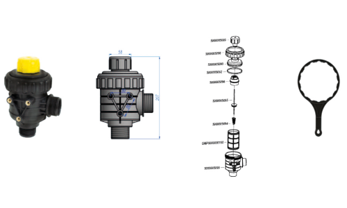 120 lik Filtre Çekvalfli Takımı resmi